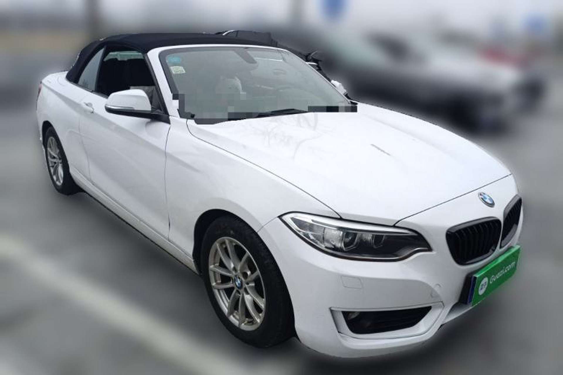 Used BMW 2 Series 2015 218i Convertible Coupe Front Right 45 Deg