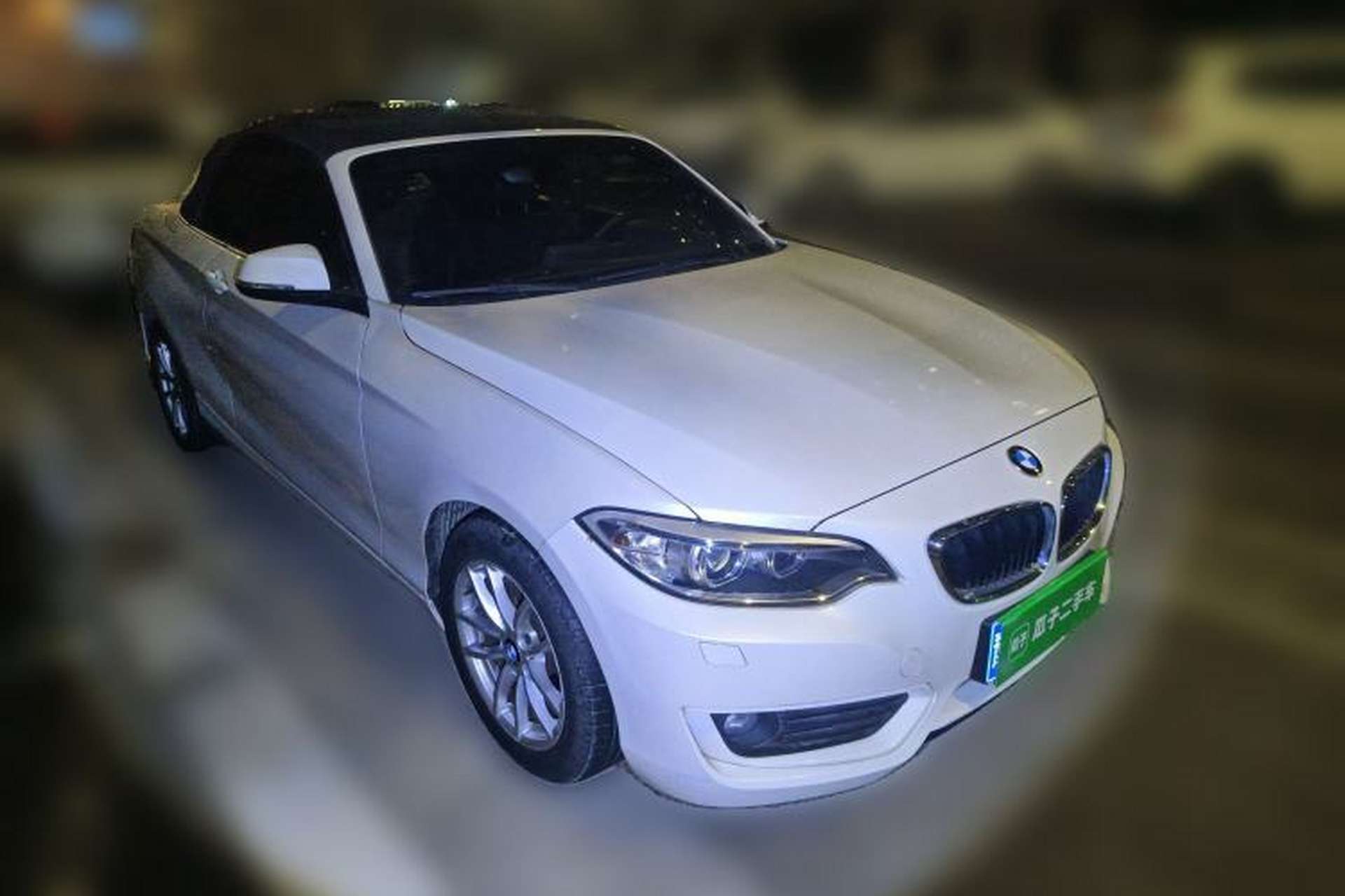 Used BMW 2 Series 2015 218i Convertible Coupe Front Right 45 Deg