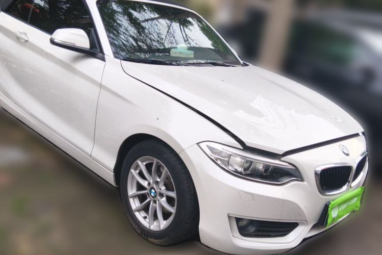 Used BMW 2 Series 2015 218i Convertible Coupe Front Right 45 Deg