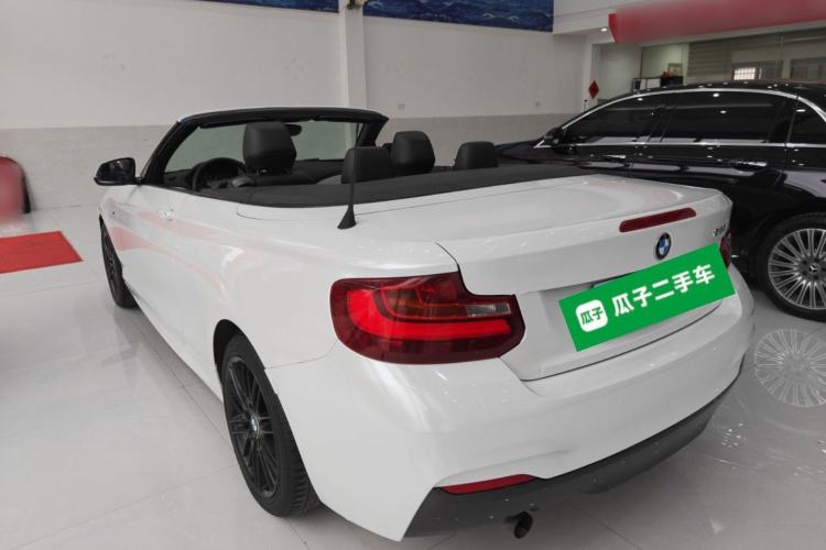 Used BMW 2 Series 2015 220i Convertible Coupe M Sport Edition Rear Left 45 Deg