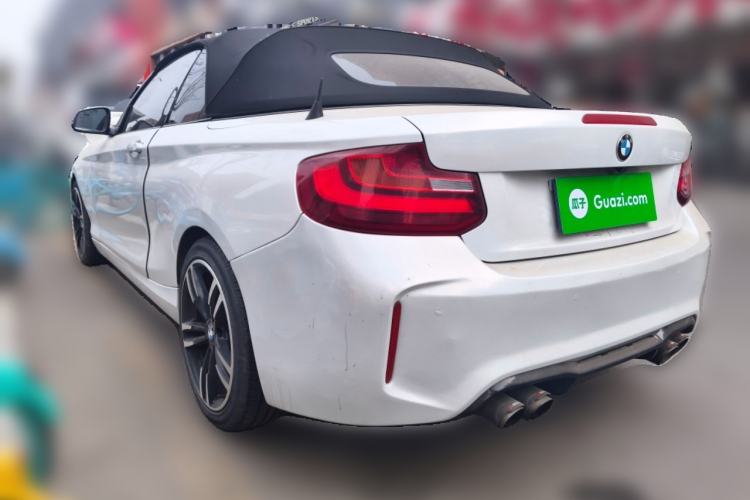 Used BMW 2 Series 2015 218i Convertible Coupe Rear Left 45 Deg