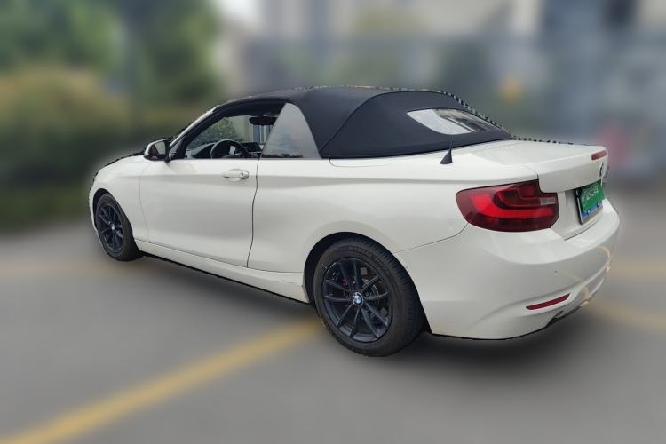 Used BMW 2 Series 2015 218i Convertible Coupe Rear Left 45 Deg