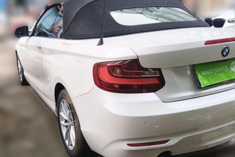 Used BMW 2 Series 2015 218i Convertible Coupe Rear Left 45 Deg