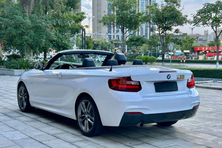 Used BMW 2 Series 2015 220i Convertible Coupe M Sport Edition Rear Left 45 Deg