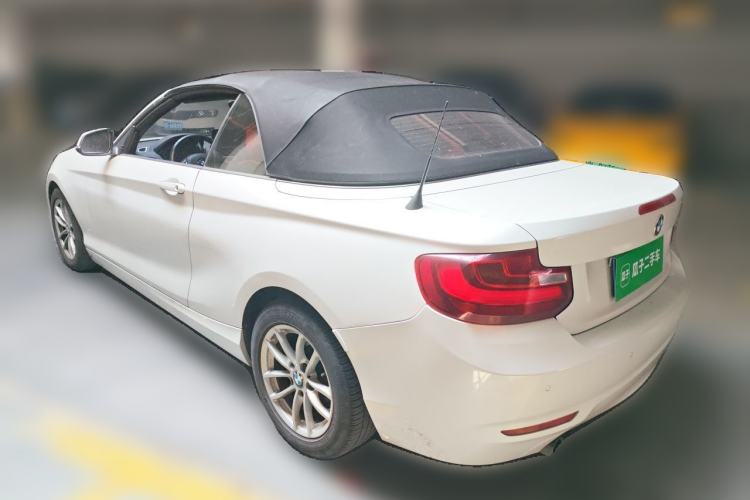 Used BMW 2 Series 2015 218i Convertible Coupe Rear Left 45 Deg