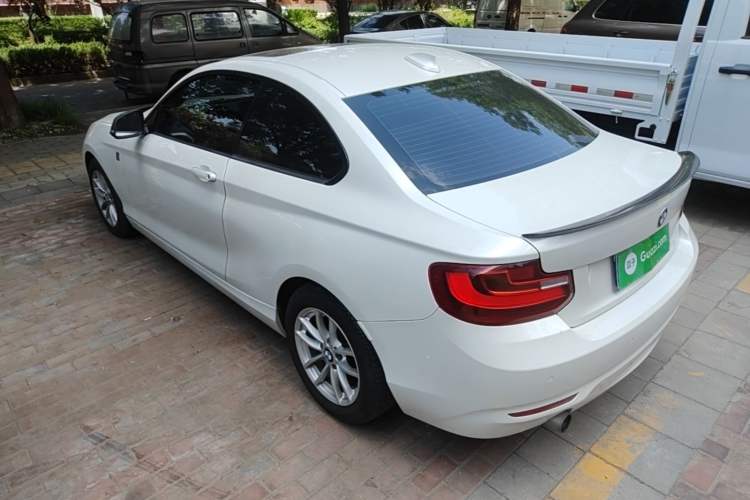 Used BMW 2 Series 2015 218i Rear Left 45 Deg