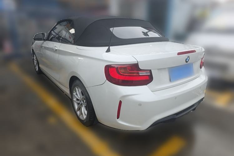 Used BMW 2 Series 2015 218i Convertible Coupe Rear Left 45 Deg