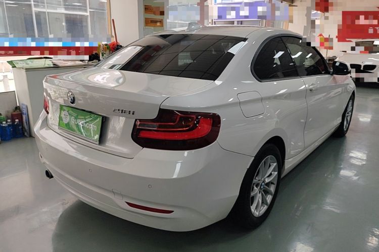 Used BMW 2 Series 2015 218i Rear Right 45 Deg