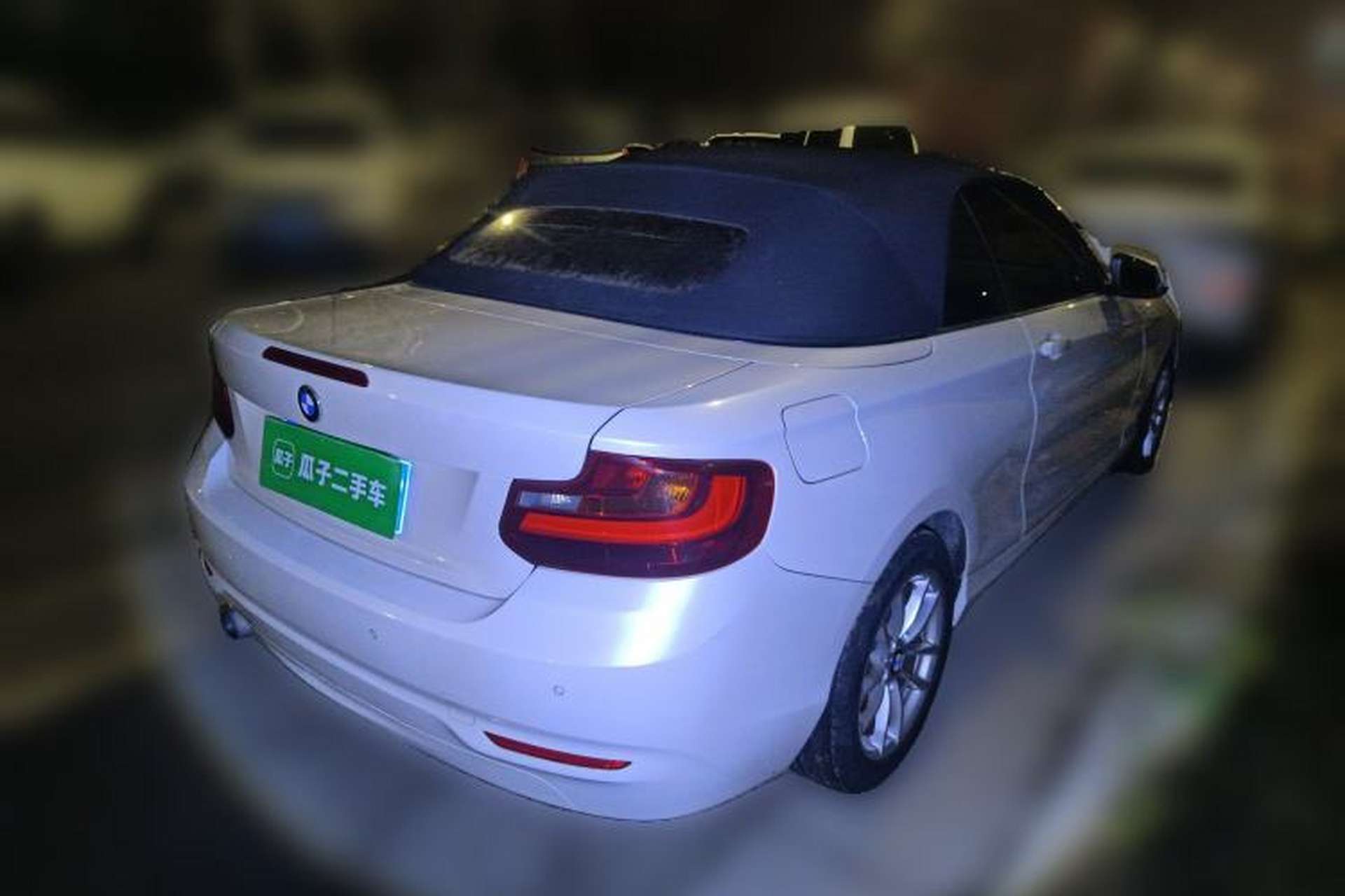 Used BMW 2 Series 2015 218i Convertible Coupe Rear Right 45 Deg