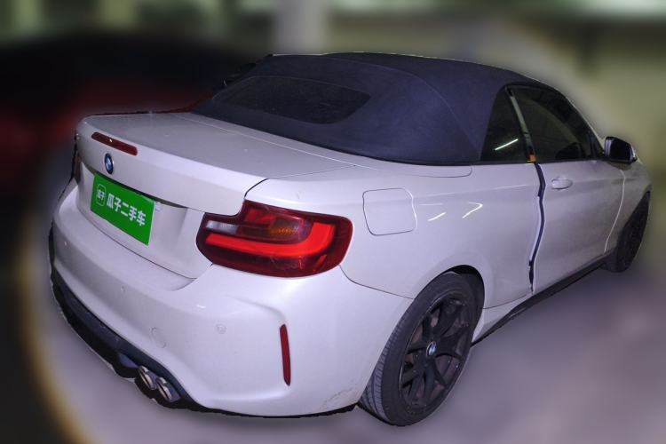 Used BMW 2 Series 2015 218i Convertible Coupe Rear Right 45 Deg