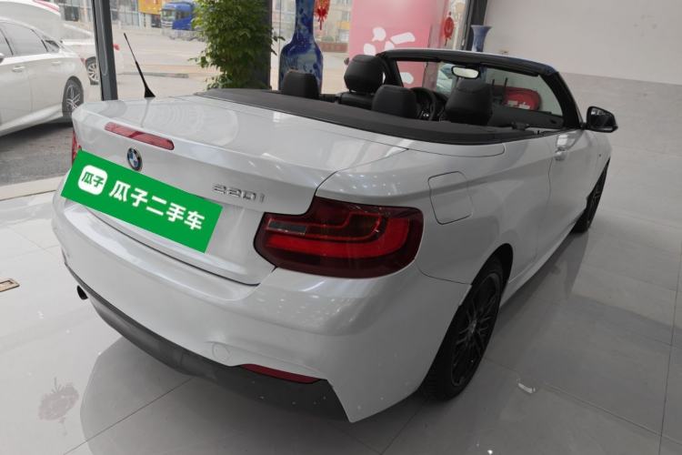 Used BMW 2 Series 2015 220i Convertible Coupe M Sport Edition Rear Right 45 Deg
