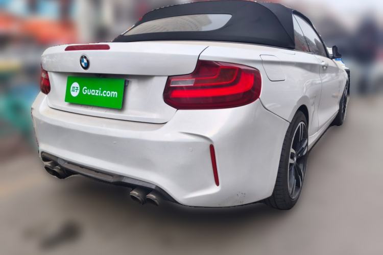 Used BMW 2 Series 2015 218i Convertible Coupe Rear Right 45 Deg