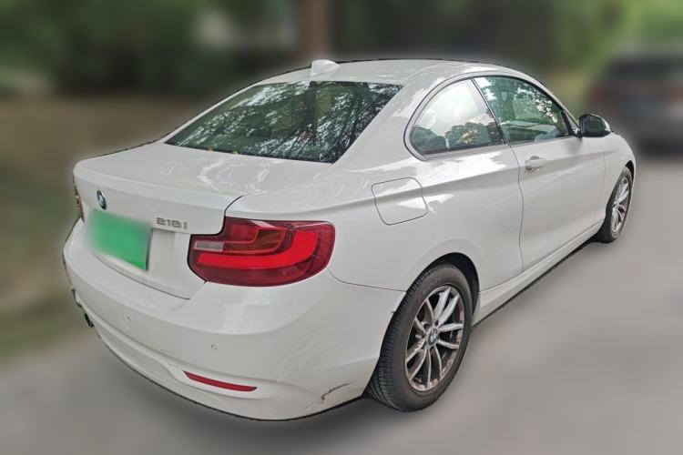Used BMW 2 Series 2015 218i Rear Right 45 Deg