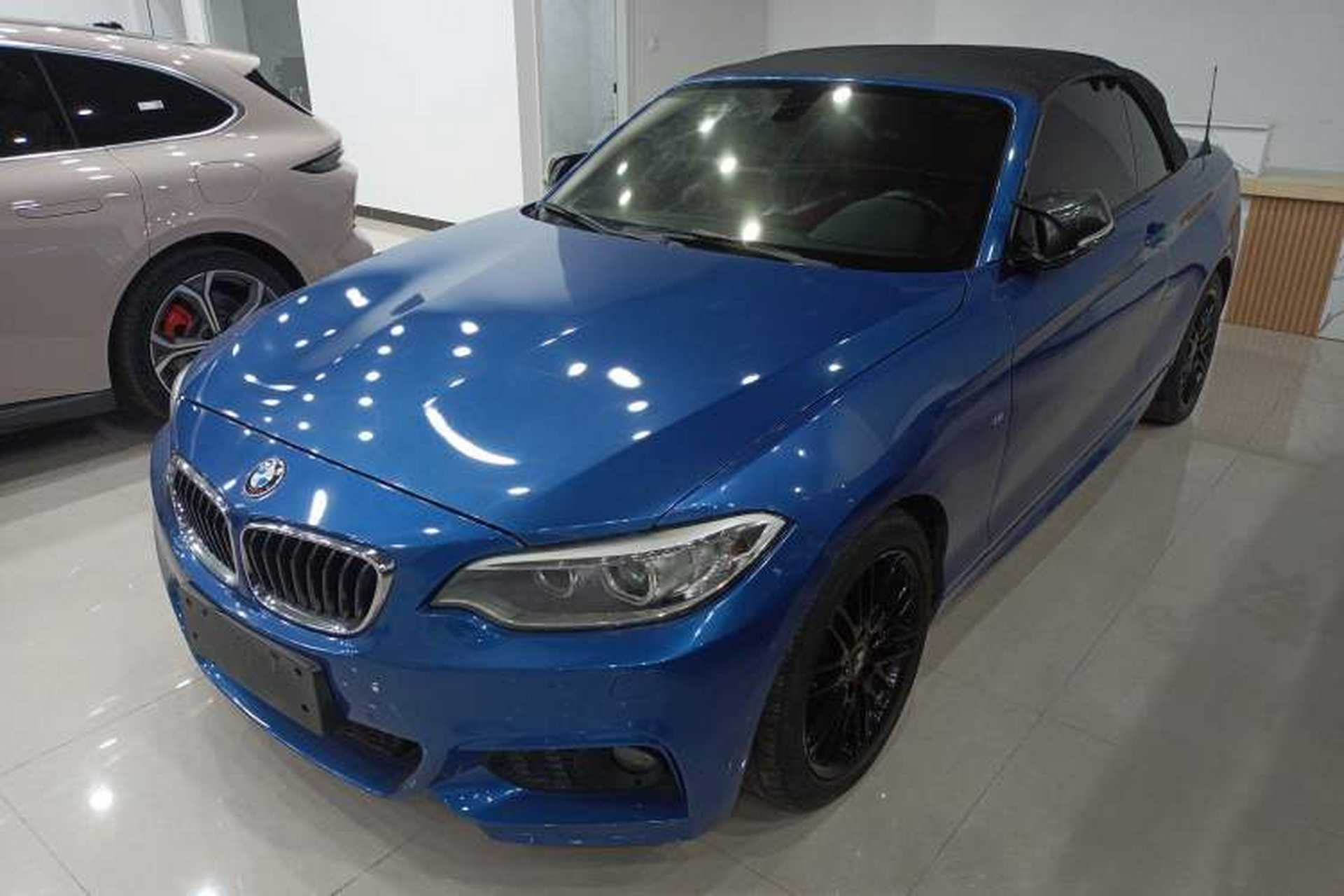 Used BMW 2 Series 2017 220i Convertible Coupe M Sport Edition Front Left 45 Deg