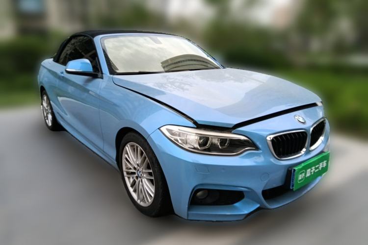 Used BMW 2 Series 2017 220i Convertible Coupe M Sport Edition Front Right 45 Deg