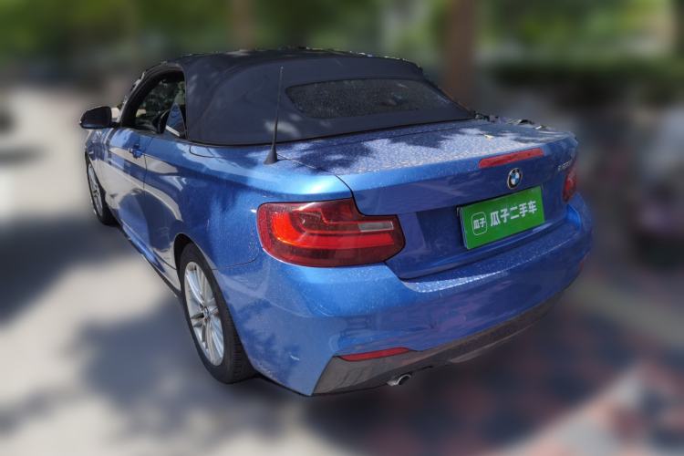 Used BMW 2 Series 2017 220i Convertible Coupe M Sport Edition Rear Left 45 Deg