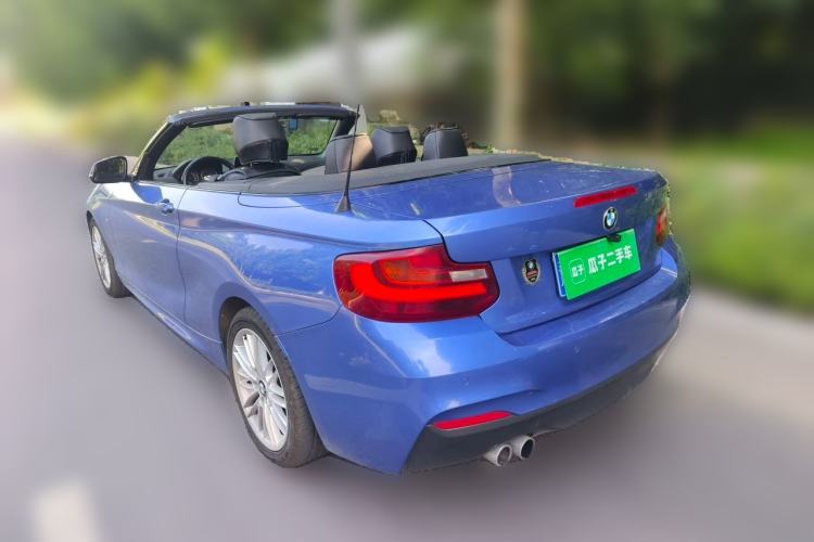 Used BMW 2 Series 2017 220i Convertible Coupe M Sport Edition Rear Left 45 Deg
