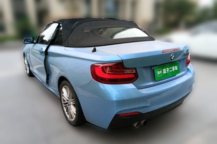 Used BMW 2 Series 2017 220i Convertible Coupe M Sport Edition Rear Left 45 Deg