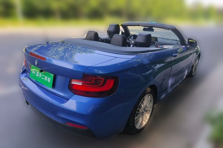 Used BMW 2 Series 2017 220i Convertible Coupe M Sport Edition Rear Right 45 Deg