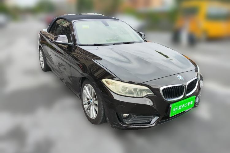 Used BMW 2 Series 2017 220i Convertible Coupe Leading Model Front Right 45 Deg