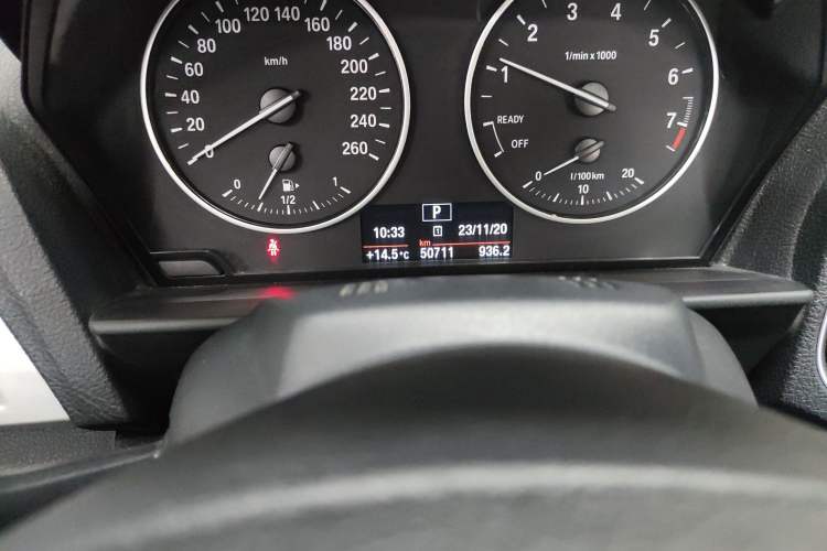 Used BMW 2 Series 2017 220i Convertible Coupe Leading Model Odometer Close Up