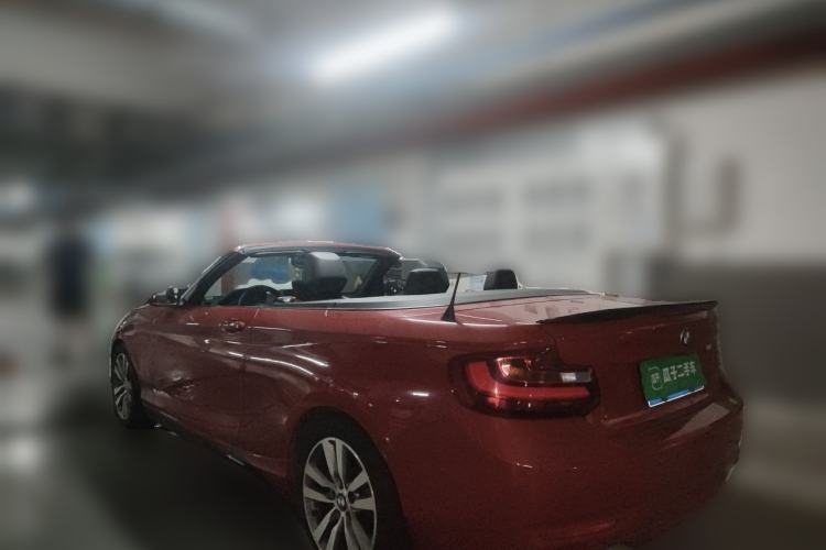 Used BMW 2 Series 2017 220i Convertible Coupe Leading Model Rear Left 45 Deg