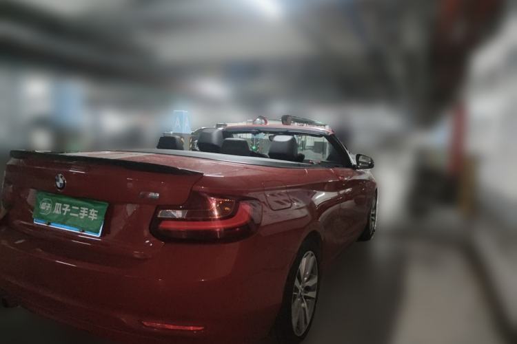 Used BMW 2 Series 2017 220i Convertible Coupe Leading Model Rear Right 45 Deg