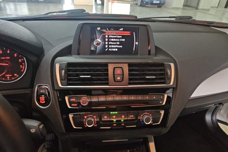 Used BMW 2 Series 2017 220i Leading Model Audio And AC Panel