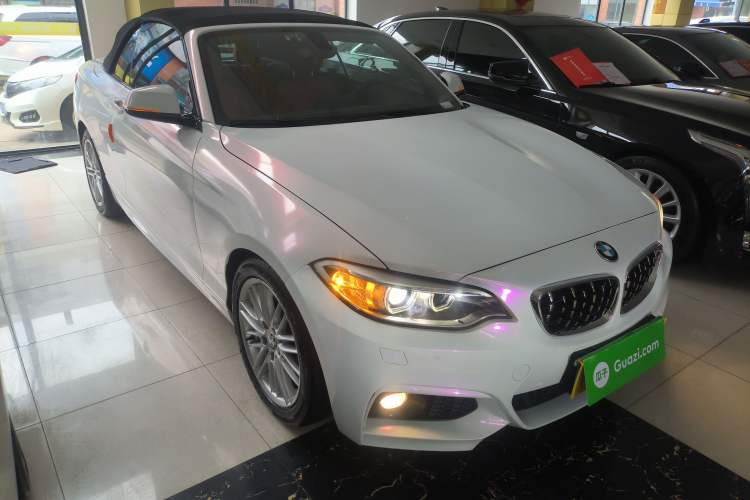 Used BMW 2 Series 2017 220i Convertible Coupe M Sport Edition Front Right 45 Deg