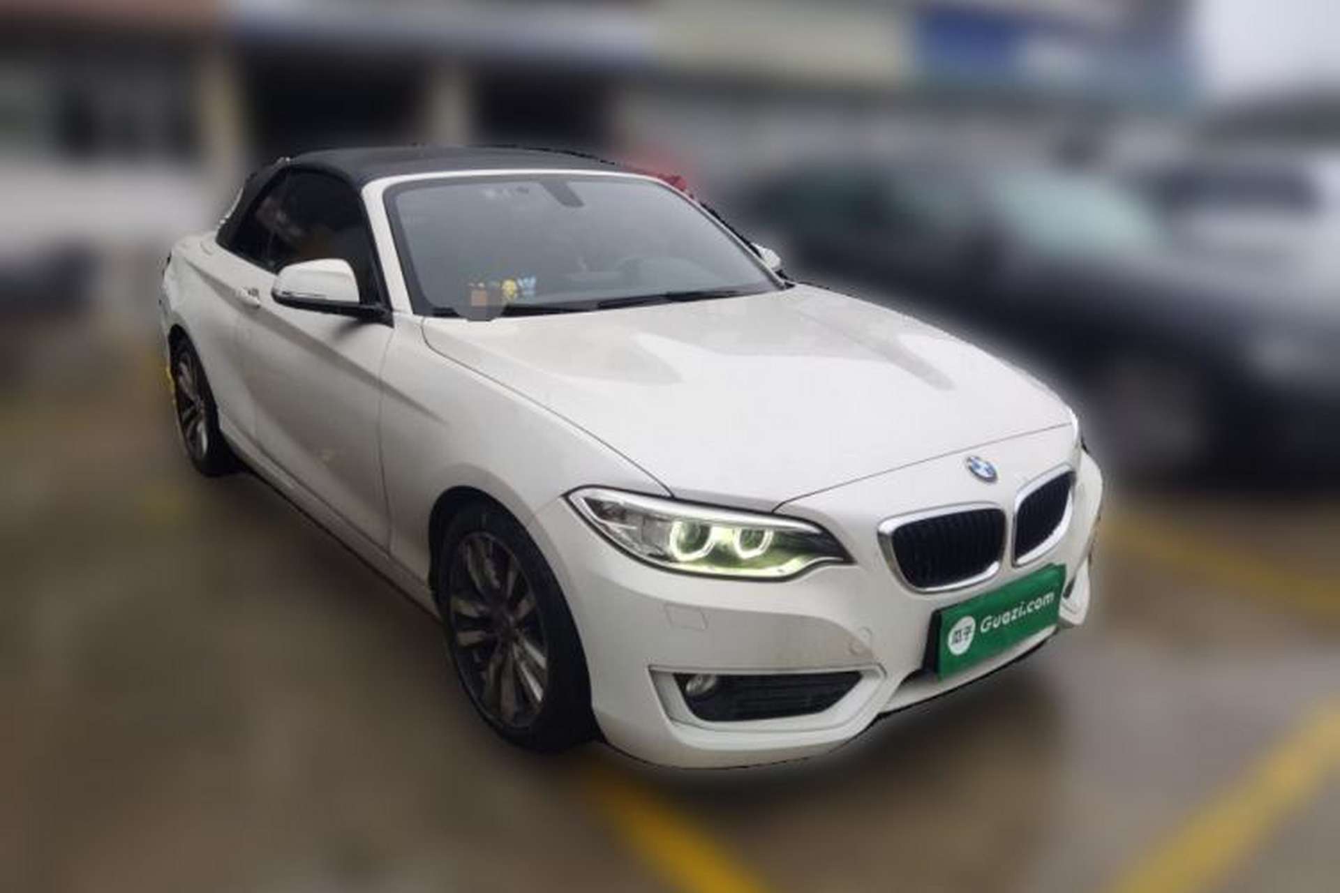Used BMW 2 Series 2017 220i Convertible Coupe Leading Model Front Right 45 Deg