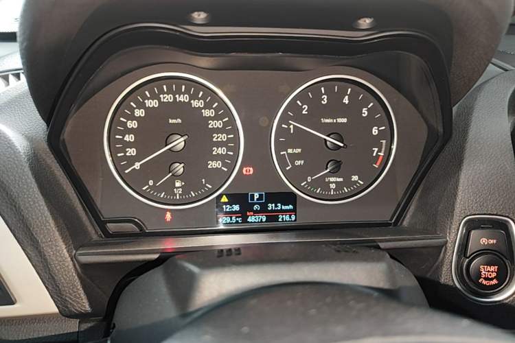Used BMW 2 Series 2017 220i Convertible Coupe Leading Model Instrument Cluster