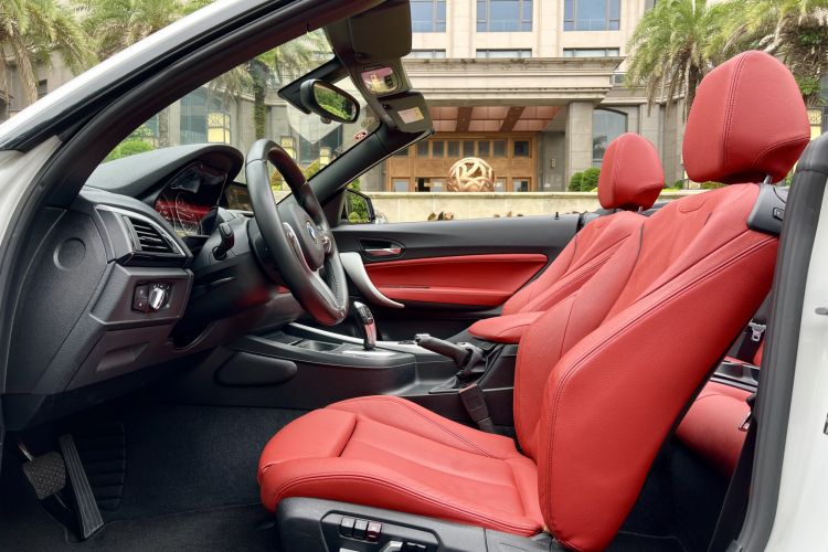 Used BMW 2 Series 2017 220i Convertible Coupe M Sport Edition Left Front Seat