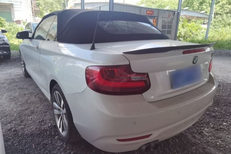 Used BMW 2 Series 2017 220i Convertible Coupe Leading Model Rear Left 45 Deg