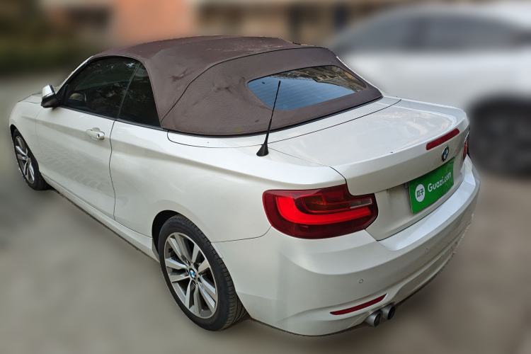 Used BMW 2 Series 2017 220i Convertible Coupe Leading Model Rear Left 45 Deg