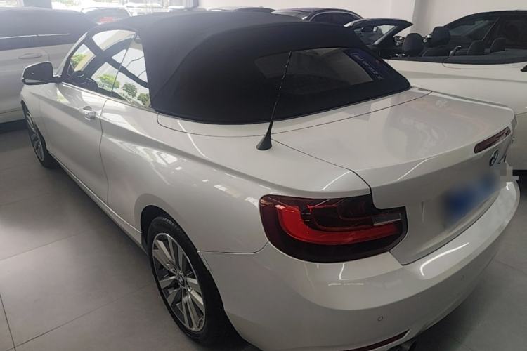 Used BMW 2 Series 2017 220i Convertible Coupe Leading Model Rear Left 45 Deg