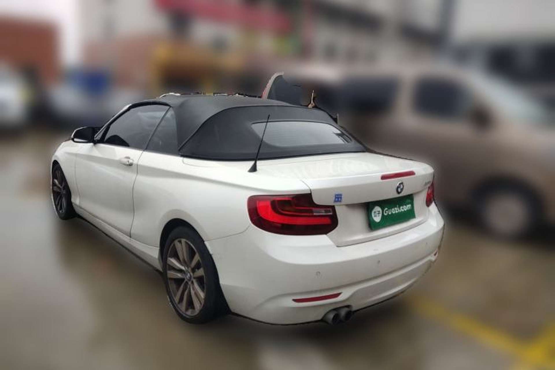 Used BMW 2 Series 2017 220i Convertible Coupe Leading Model Rear Left 45 Deg