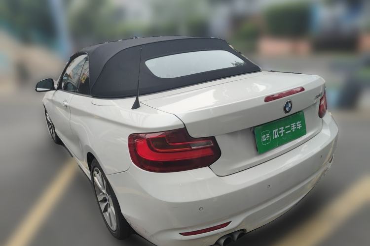 Used BMW 2 Series 2017 220i Convertible Coupe Leading Model Rear Left 45 Deg
