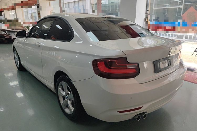 Used BMW 2 Series 2017 220i Leading Model Rear Left 45 Deg