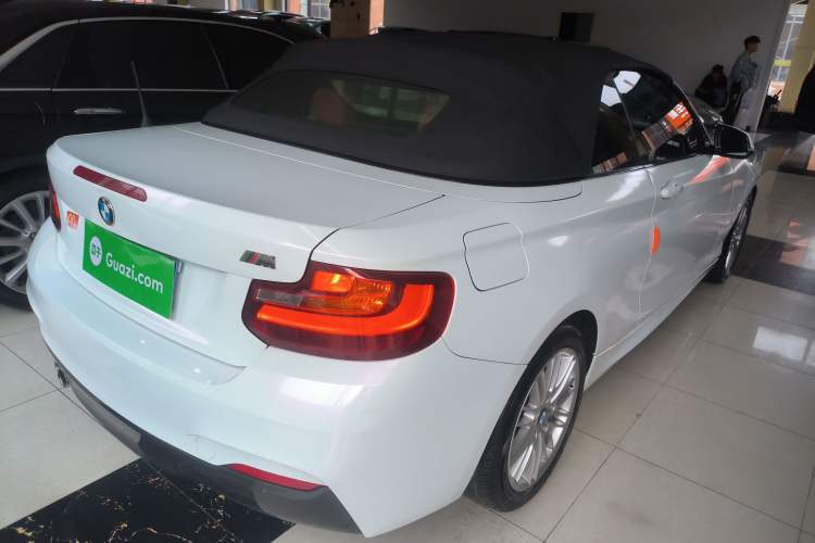 Used BMW 2 Series 2017 220i Convertible Coupe M Sport Edition Rear Right 45 Deg