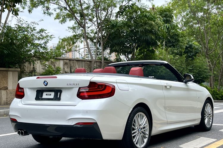 Used BMW 2 Series 2017 220i Convertible Coupe M Sport Edition Rear Right 45 Deg