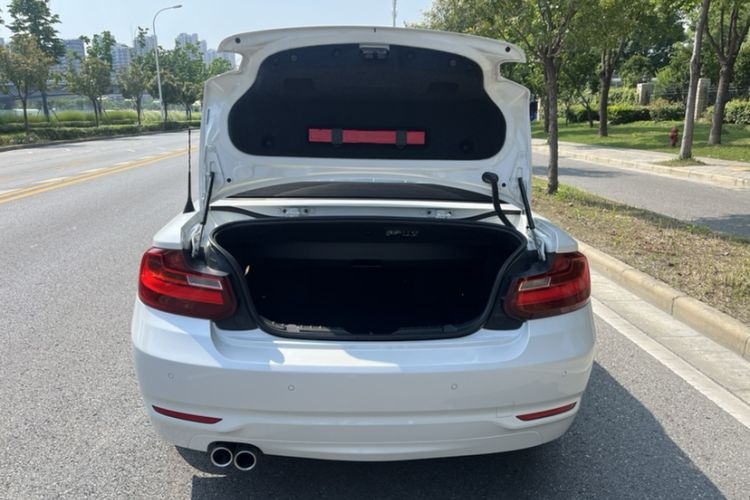 Used BMW 2 Series 2017 220i Convertible Coupe Leading Model Trunk