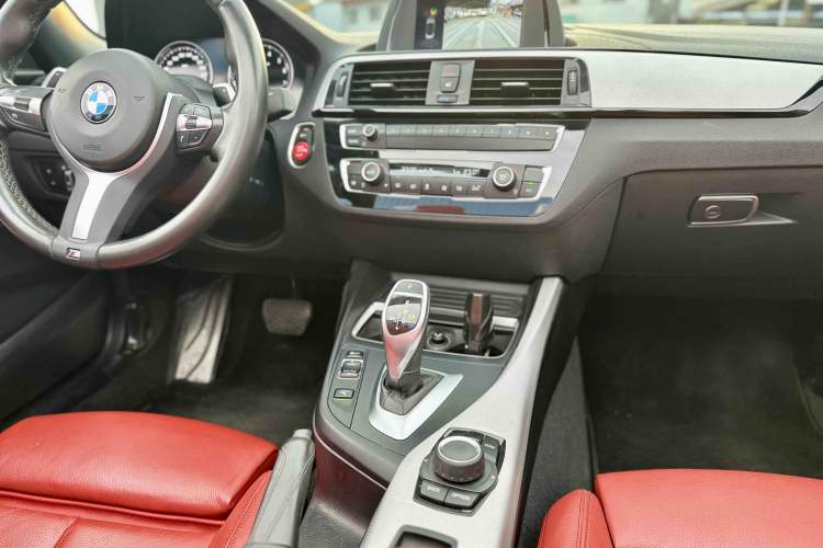 Used BMW 2 Series 2018 225i Convertible Coupe Luxury Model M Sport Package Audio And AC Panel