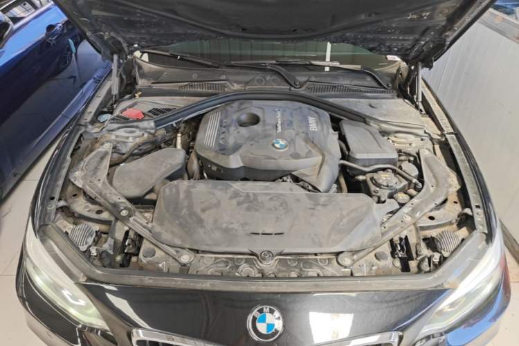Used BMW 2 Series 2018 225i Convertible Coupe Luxury Model M Sport Package Engine Bay