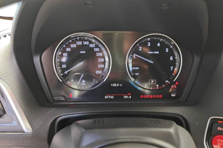 Used BMW 2 Series 2018 225i Convertible Coupe Luxury Model M Sport Package Instrument Cluster