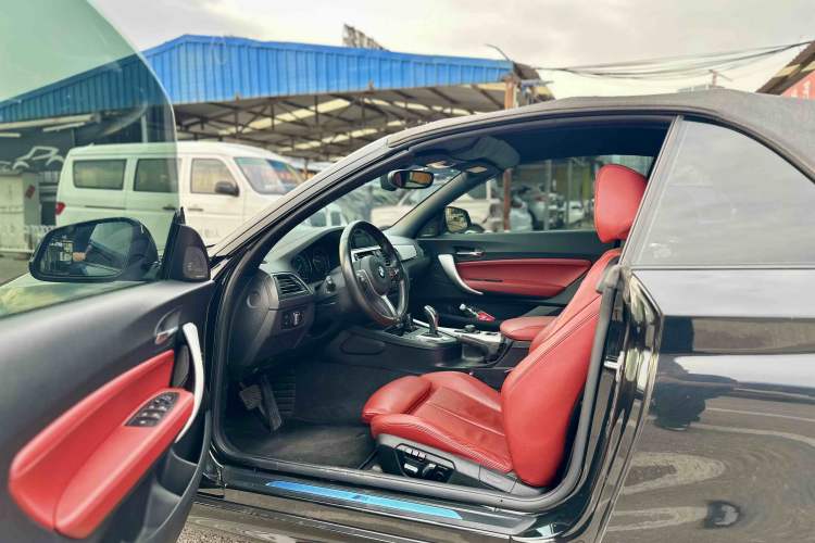 Used BMW 2 Series 2018 225i Convertible Coupe Luxury Model M Sport Package Left Front Seat