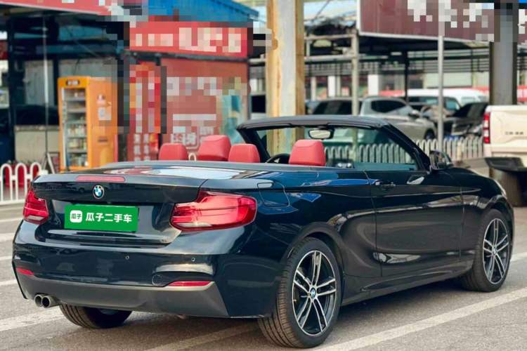 Used BMW 2 Series 2018 225i Convertible Coupe Luxury Model M Sport Package Rear Right 45 Deg
