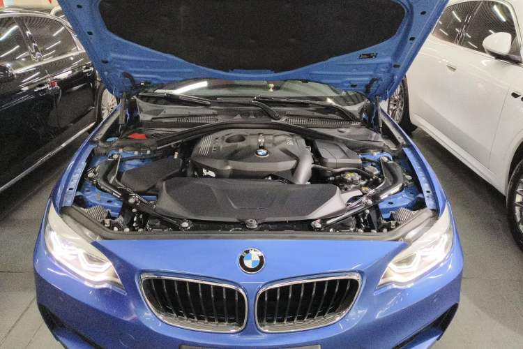 Used BMW 2 Series 2018 225i Convertible Coupe Luxury Model M Sport Package Engine Bay