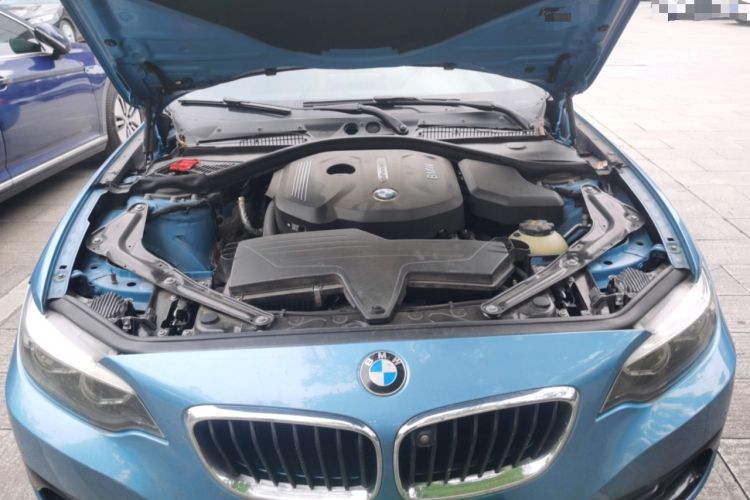 Used BMW 2 Series 2018 220i Convertible Coupe Sports Design Package Engine Bay