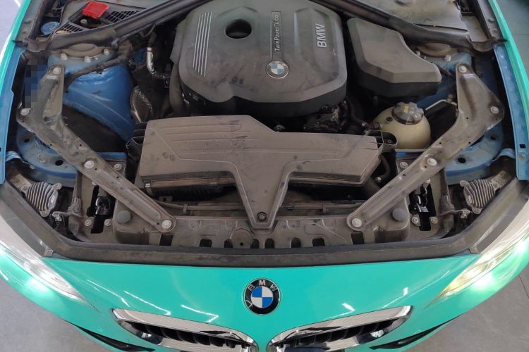 Used BMW 2 Series 2018 220i Convertible Coupe Sports Design Package Engine Bay