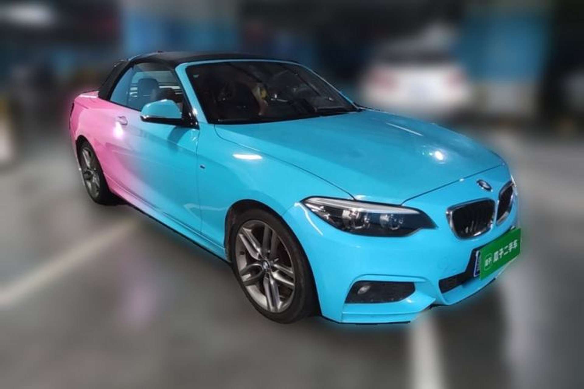 Used BMW 2 Series 2018 225i Convertible Coupe M Sport Edition Front Right 45 Deg